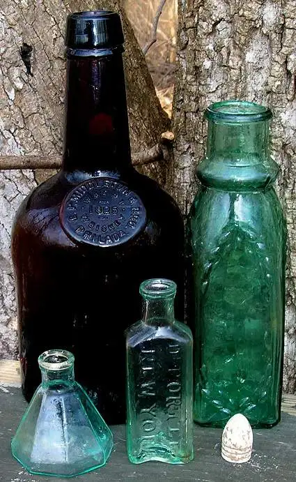 Dug Civil War Bottles - I dug these bottles in the same spot ...