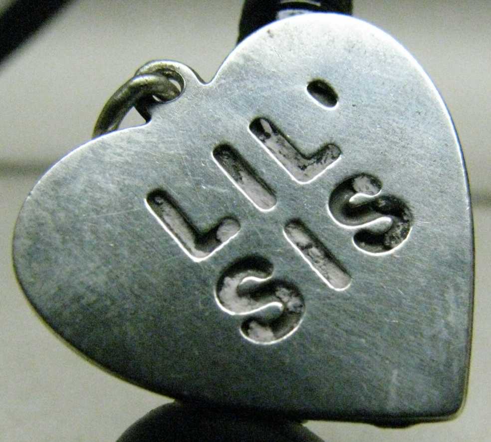 DV ITALY 925 STERLING SILVER LIL SIS CHARM 3 16 13