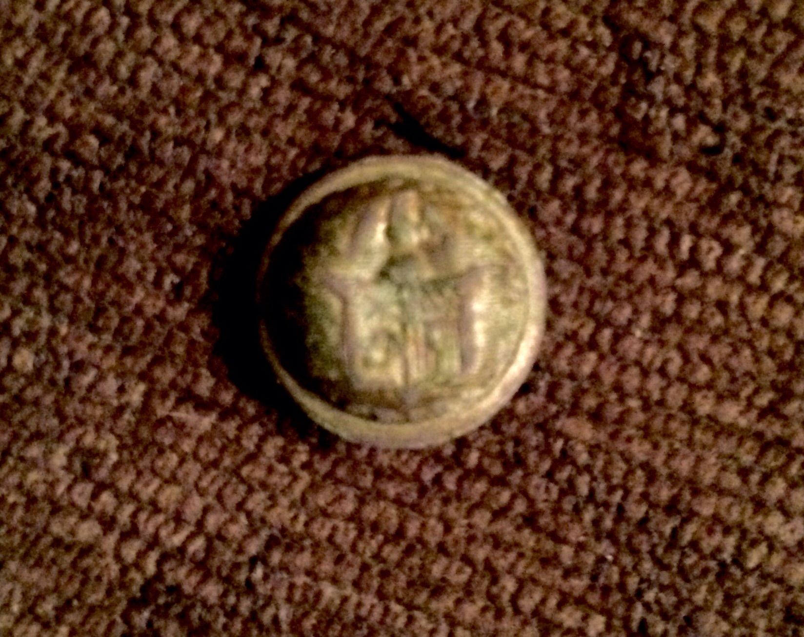 First Civil War Button - 10 - 6 - 15