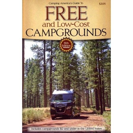 FREE campgrounds and BLM.   This book has lots of free National Forest campgrounds, however, they are for boondocking.  No drinking water or facilitie