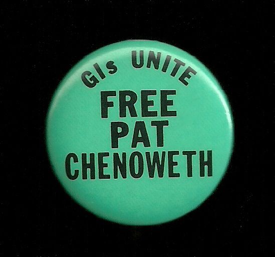 Free pat, Was facing 30 years in military prison for destruction of government property and wartime sabotage. He is accused of dropping a paint scrape