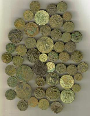 French buttons 1792-1813