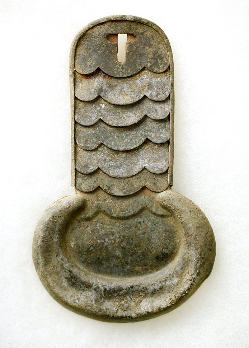 Full epaulette from a Texas fort site.