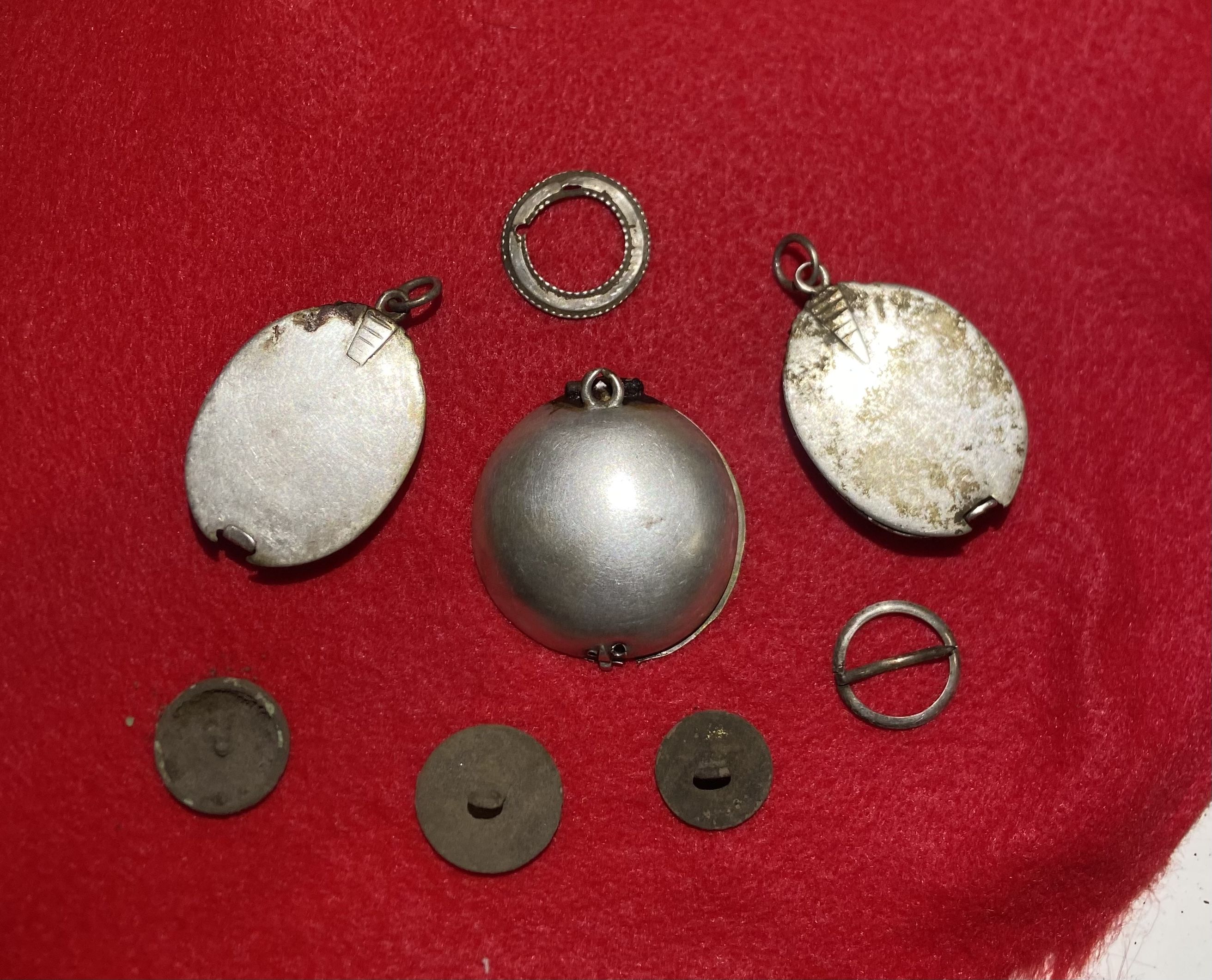 Fur Trade Spoon Locket Cache