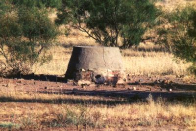 Ghost town cistern