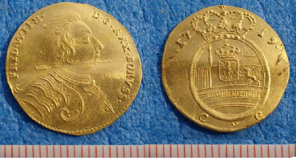 Gold dukat (Germany 1719)