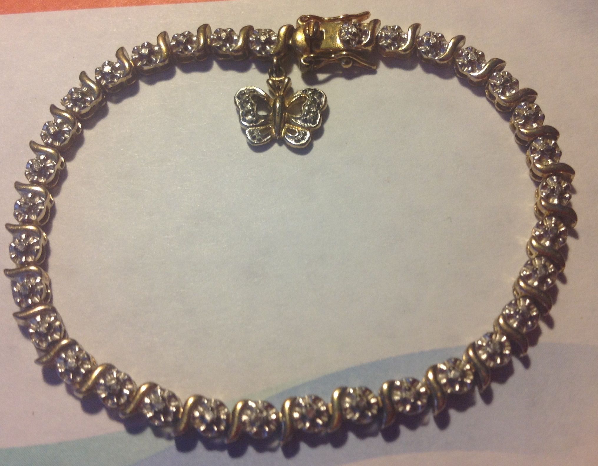 Gold Plated Sterling Silver Bracelet
Found 12/13/14
Lowndes County, Ms.