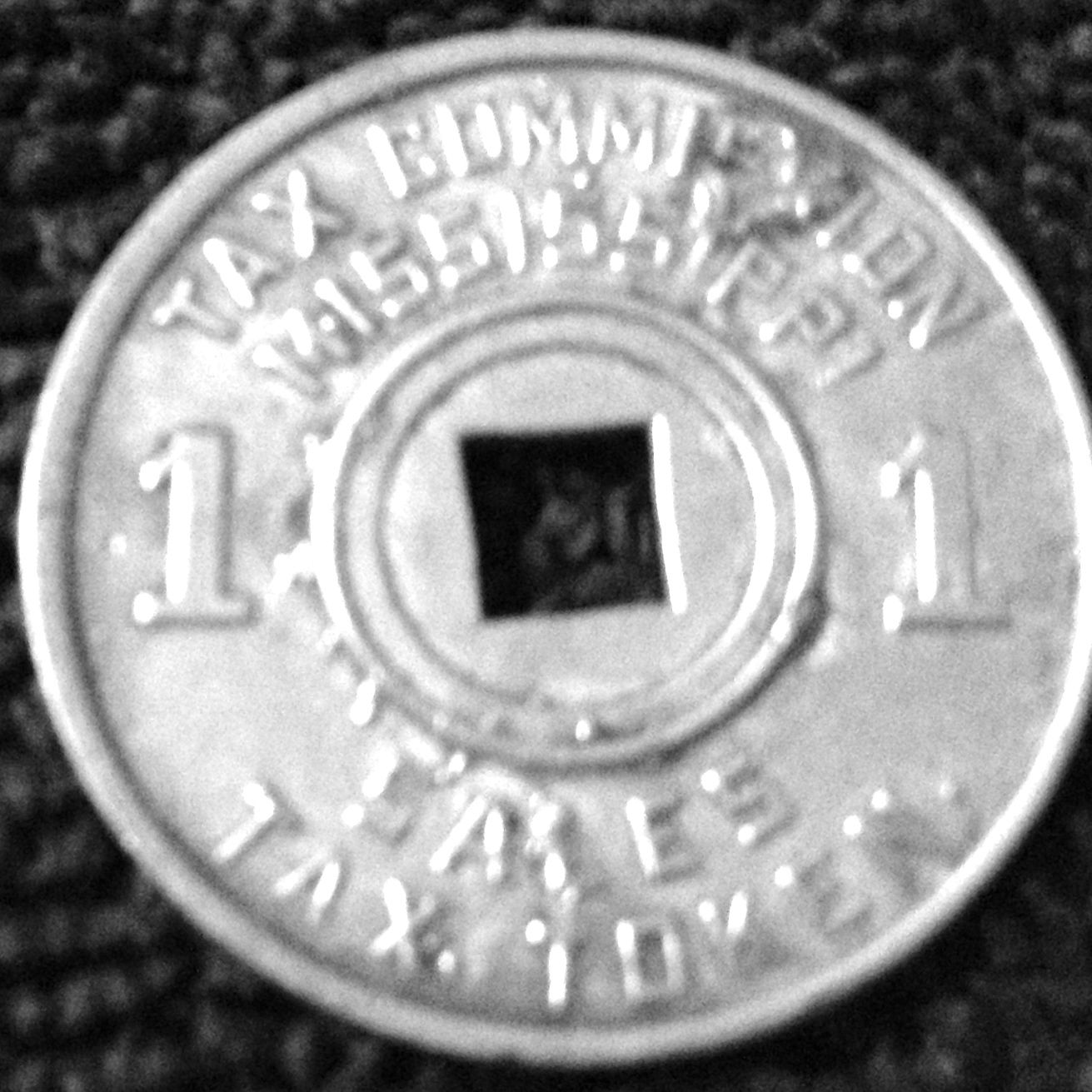 IMG 1433
Mississippi Sales
Tax Token