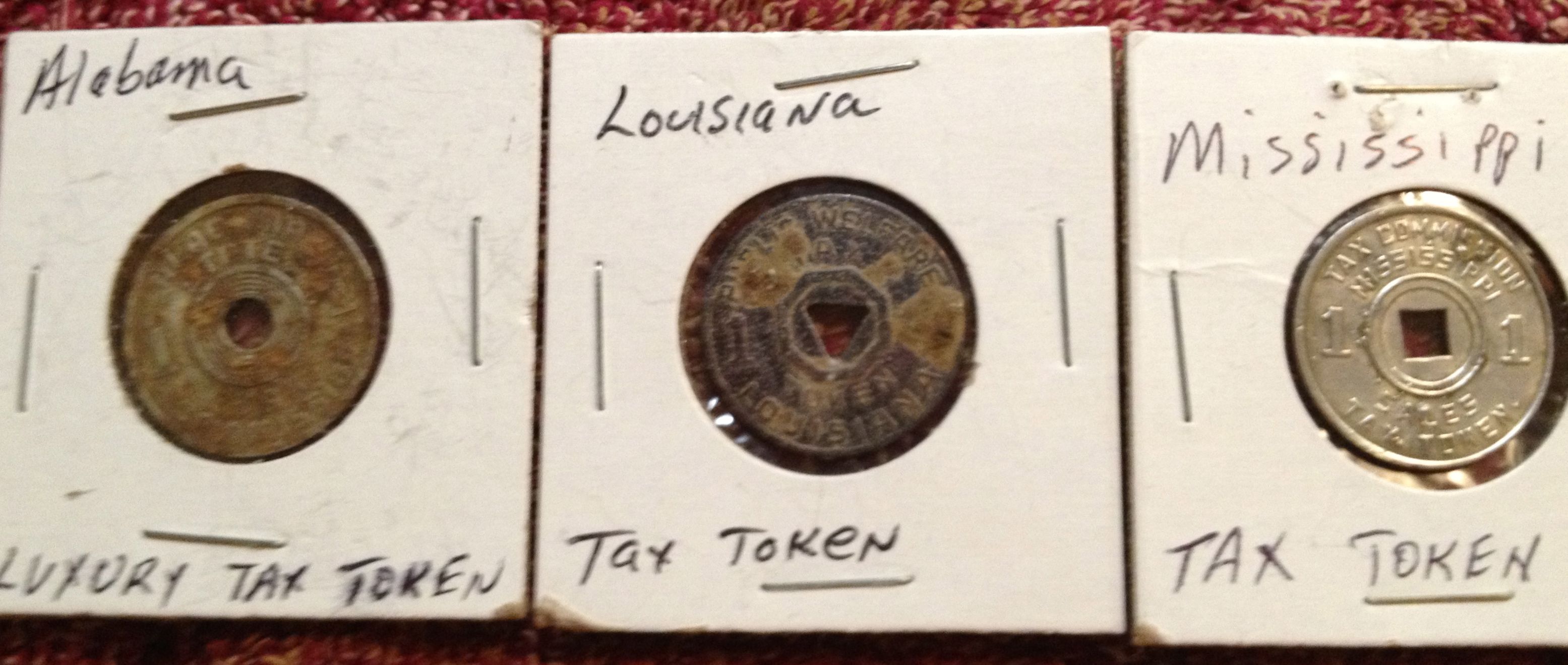 IMG 1500
Ala. La. and Miss. Tax Tokens
Found 2012
NE Mississippi