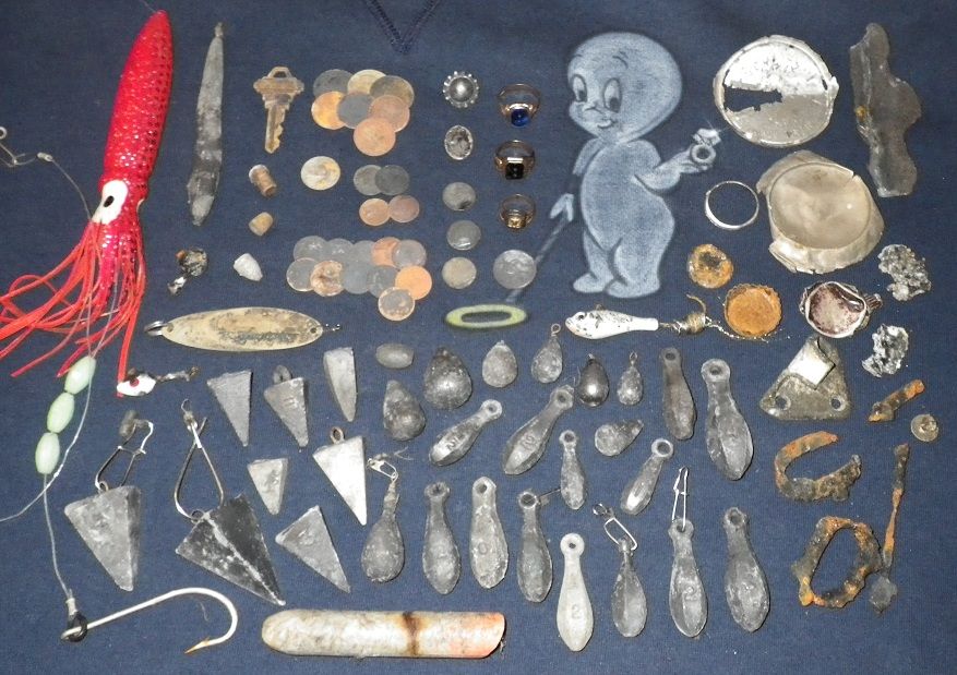 JULY 1ST HUNT WITH WHYDAH 
MY FINDS FROM PM LOW TIDE ON THE CAPE