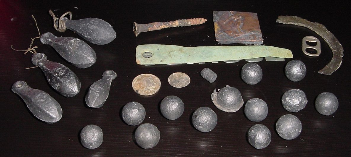 JULY 29TH - HUNT OFF OF A REV WAR FORT (MUSKET BALLS - OLD BEACH SITE - BUFFALO NICKEL  AND MERC DIME