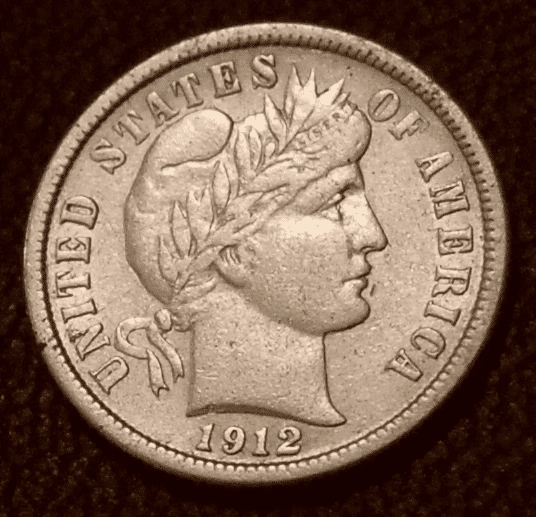 Just a purdy barber dime.