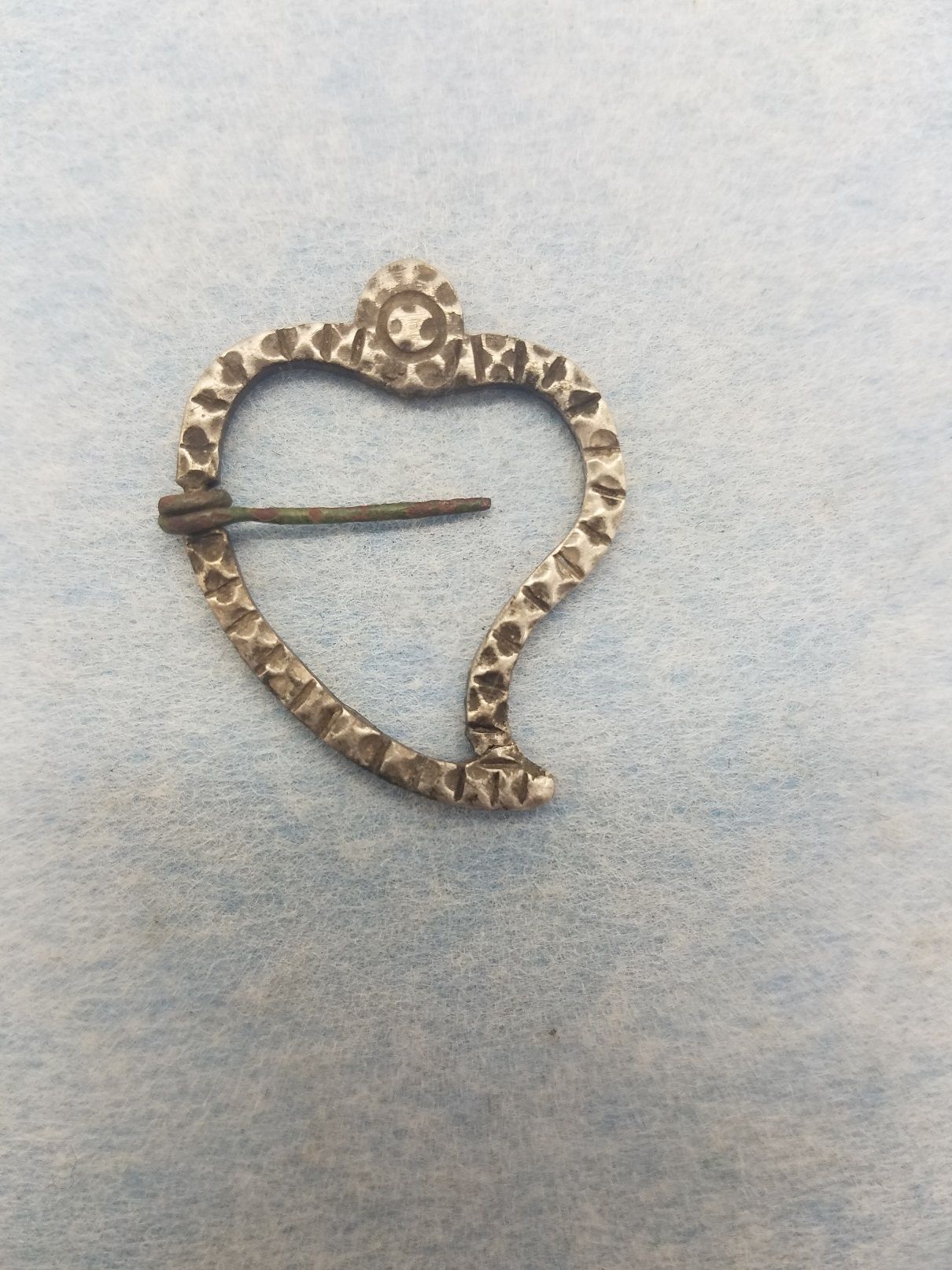 Luckenbooth Silver Brooch