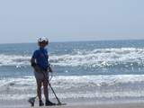 me with phones - beach hunting