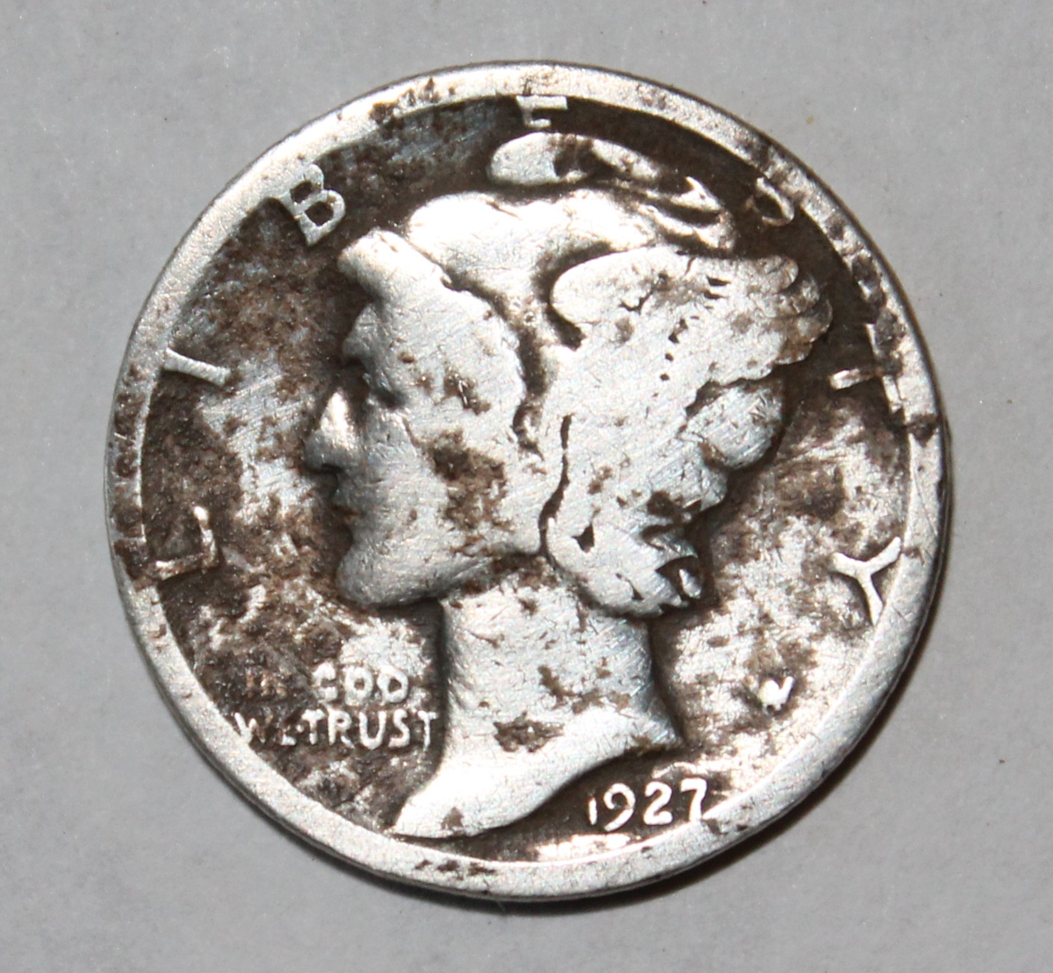 Mercury Dime 1927
8-15-2015