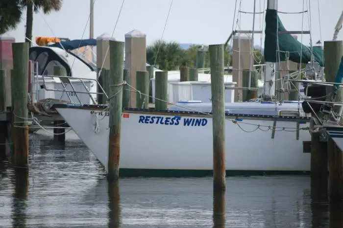 My boat in Titusville,FL