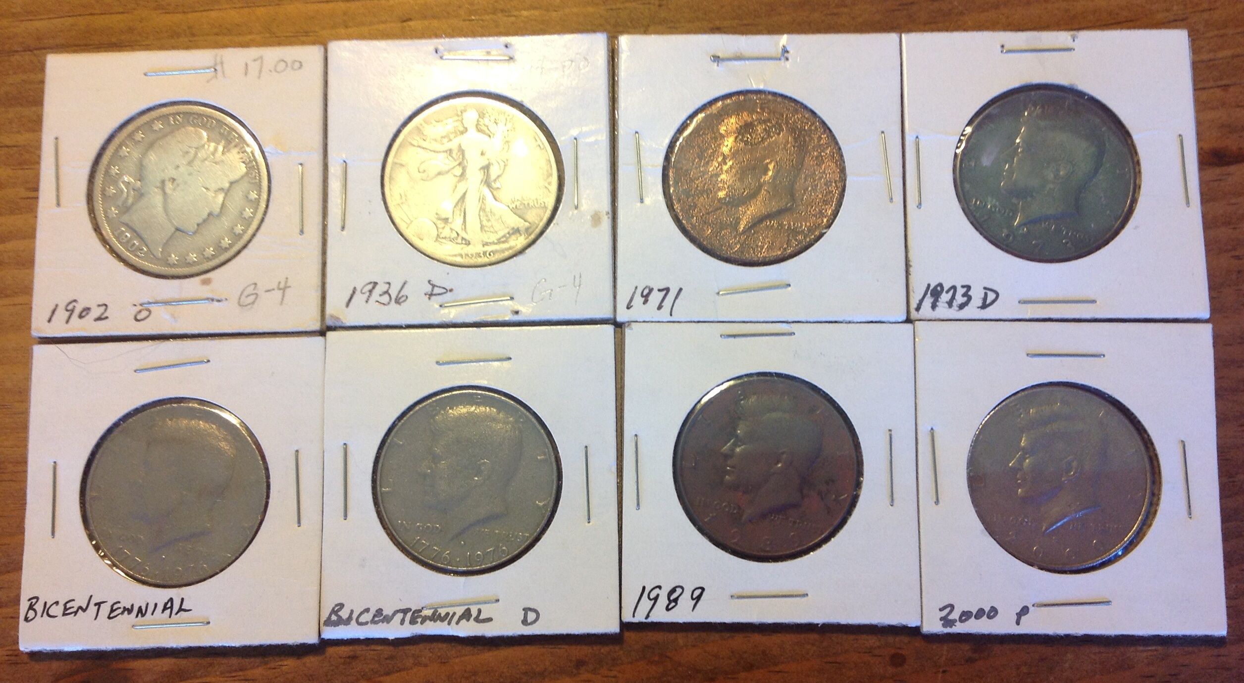 My Half Dollar Finds
Thru April 2014