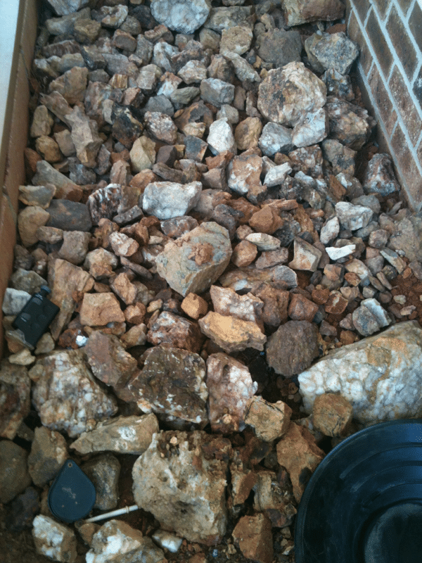 My rock collection.