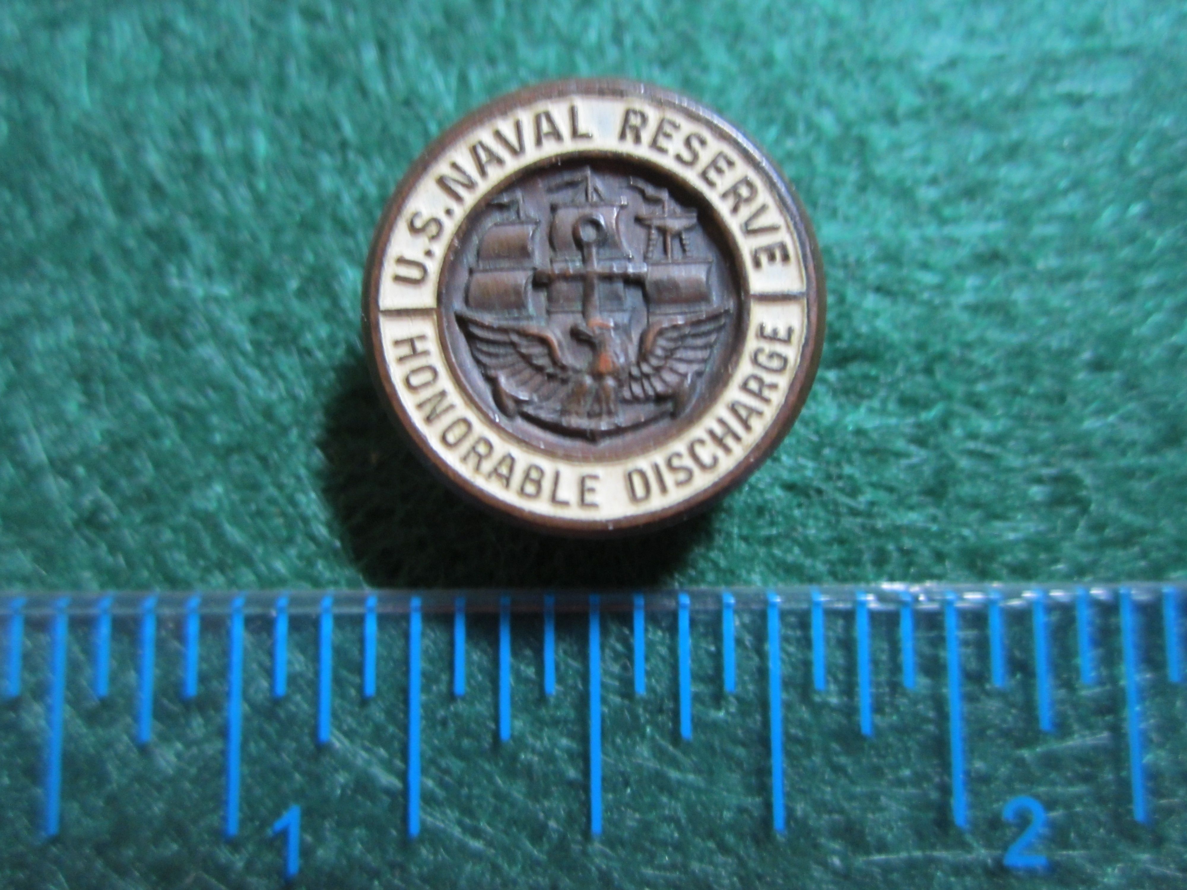 Naval Reserve Discharge pin