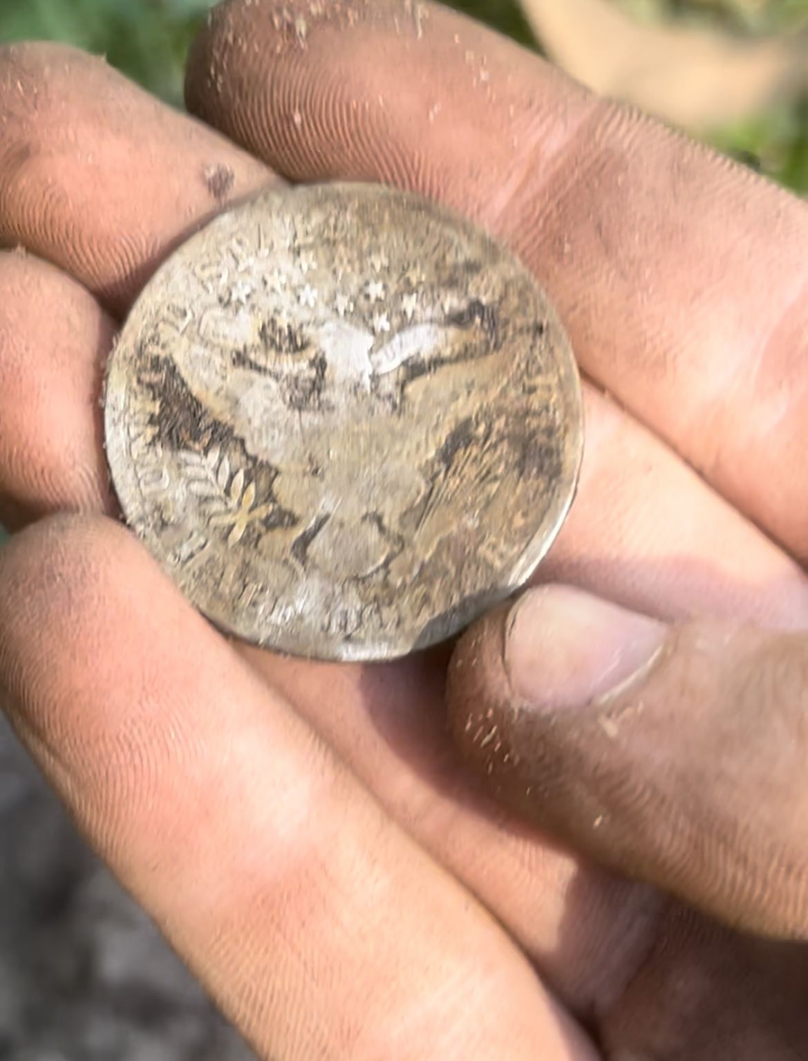 Nice 1904 barber half that my friend found🤯