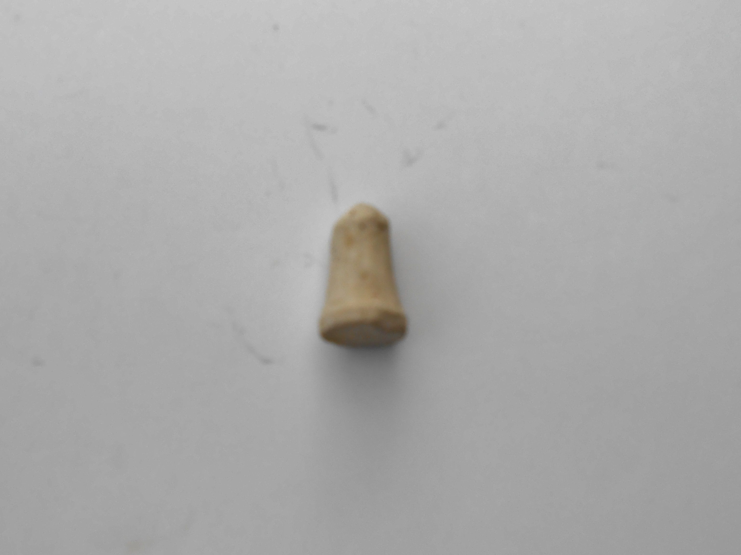 Nice little carved bullet maybe used as a game piece. Dug at U.S. picket post in Sumner County Tenn. Nov. 2013.