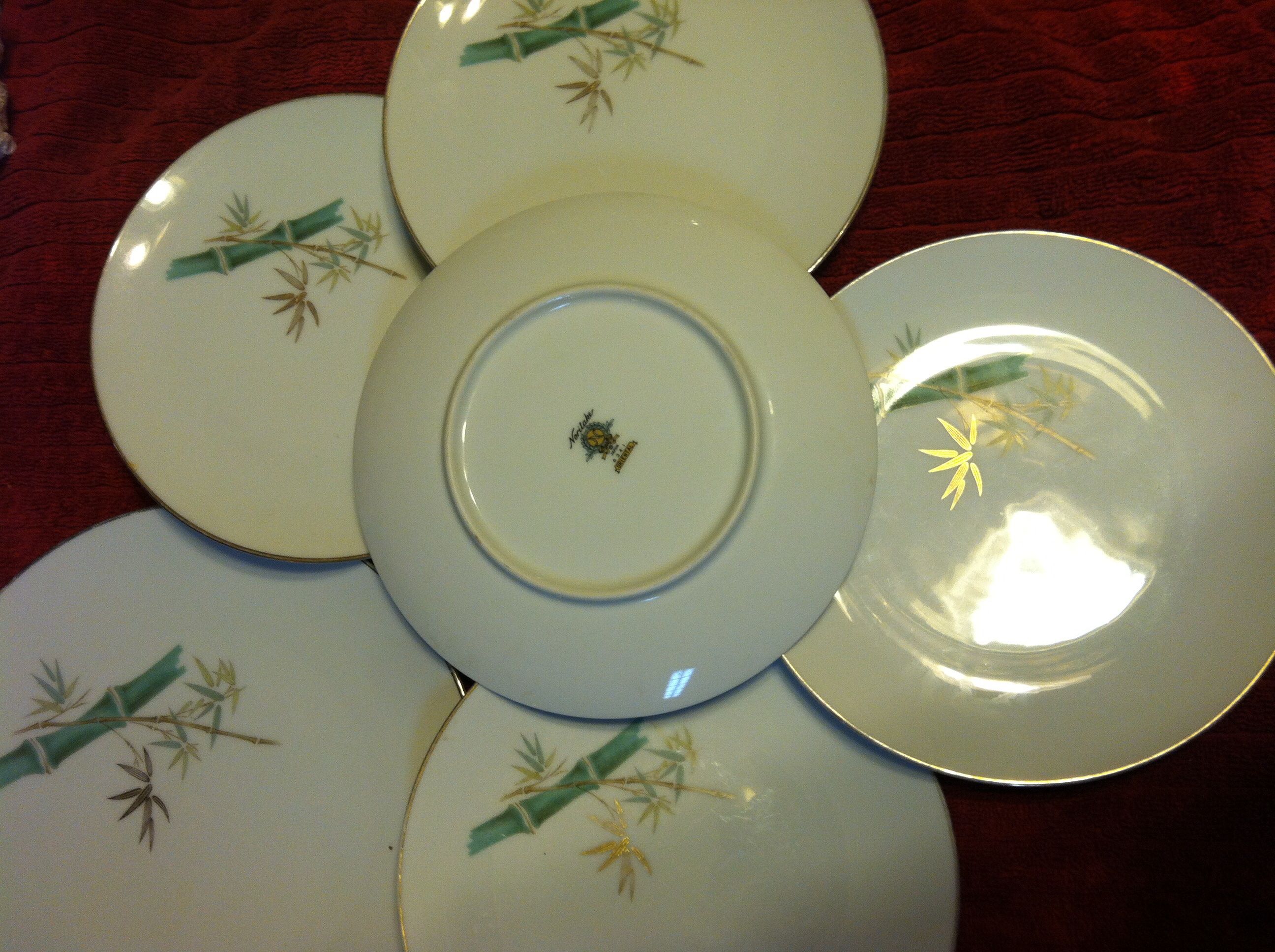 Noritake China found in an old road side dump