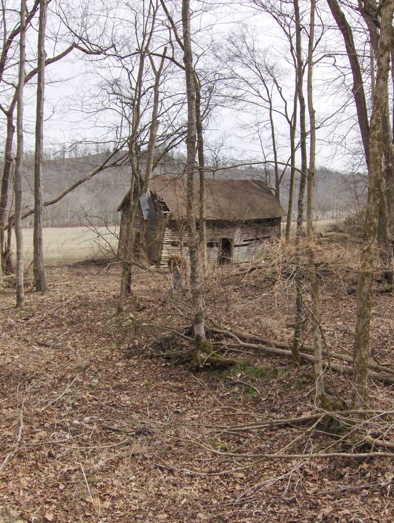 Old Housesite Hunting - I never know what to think when I see a house site from an old map is still standing.  In a way it is a relief to not have to 