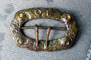 Ornate sash Buckle