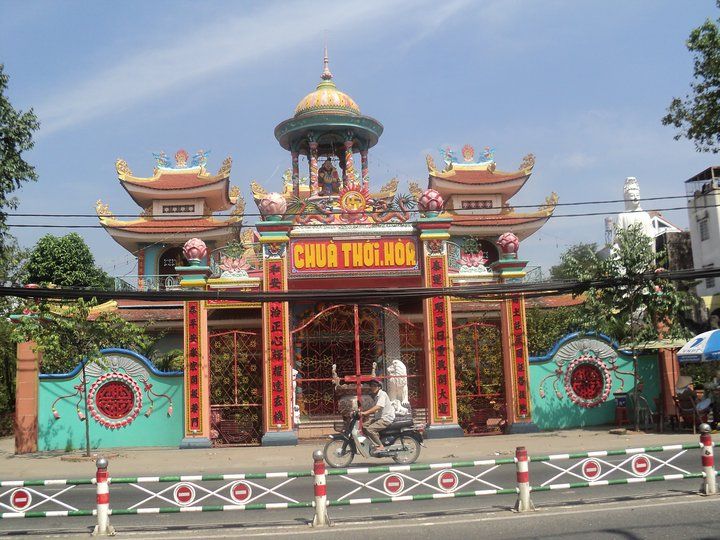 Pagoda in saigon