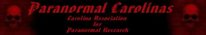 Paranormal Carolina's - When I'm not hunting treasure, I'm hunting ghosts!  I'm the president of the "Carolina Assoc. for Paranormal Research", which 