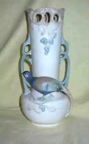 Pheasant Vase