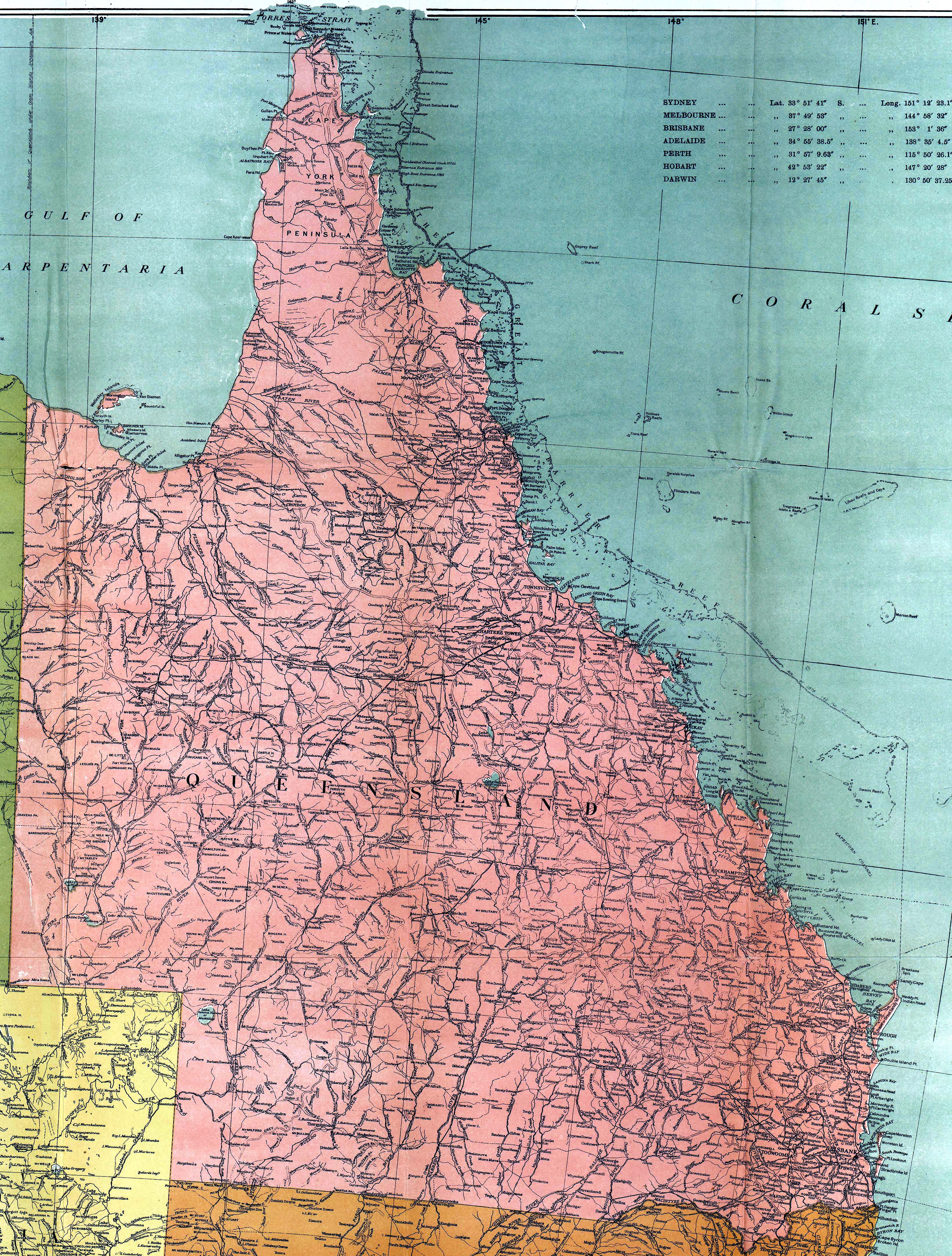 queensland1916map