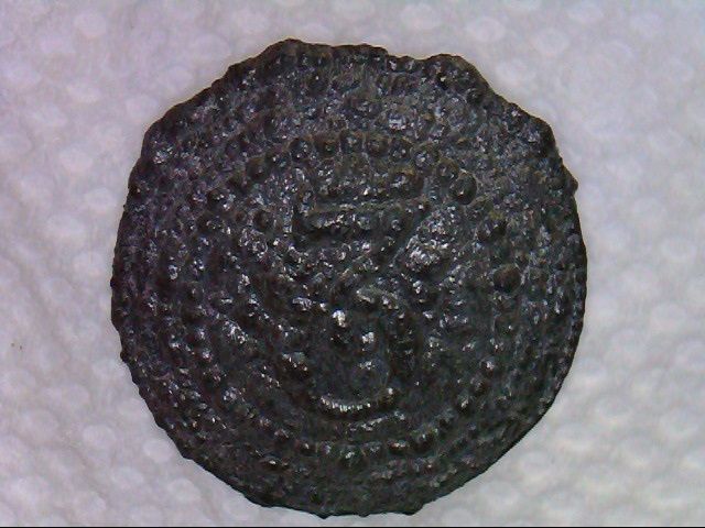 Rev War button: 3rd Regiment of Foot