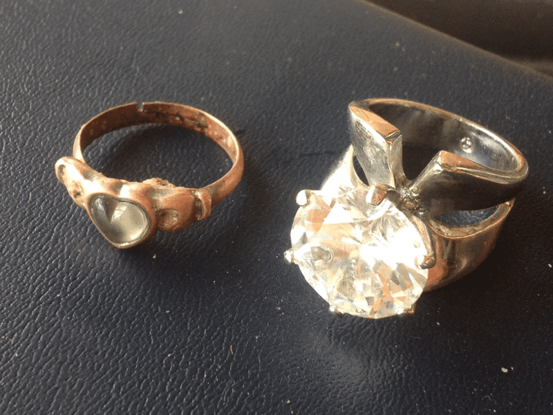 Rings #40 & 41 junk metal