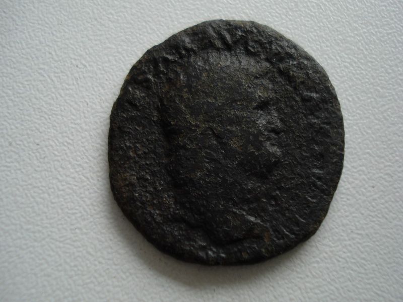 Roman coin (Nero 90 bv cr.)