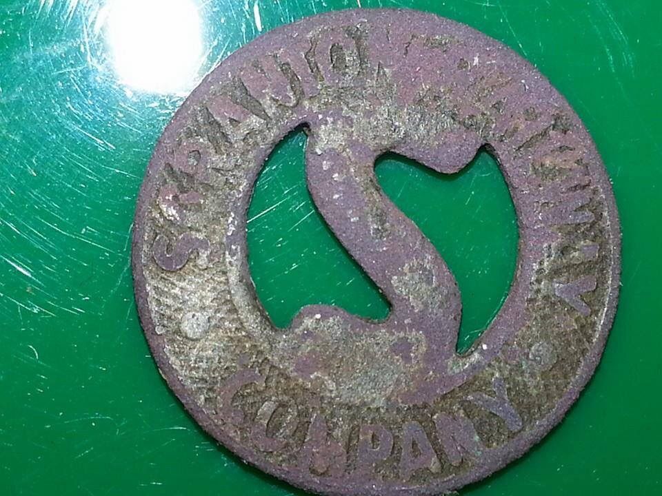 Scranton Railway Company Transit token