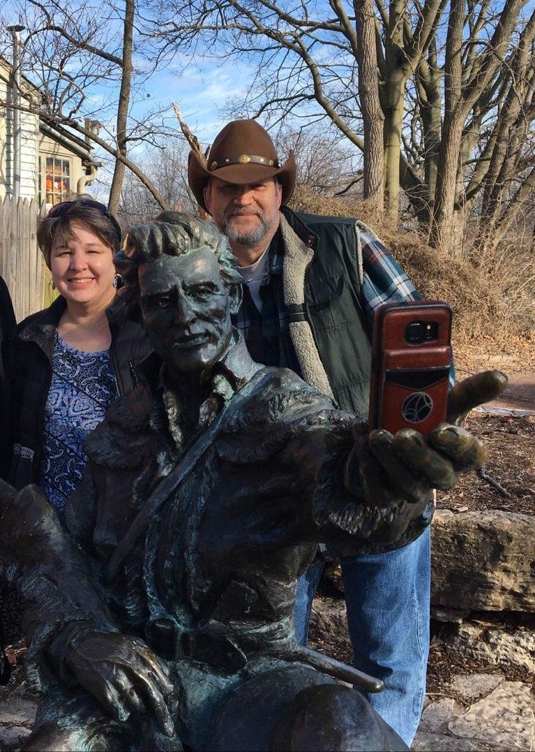 Selfie w/ Daniel Boone