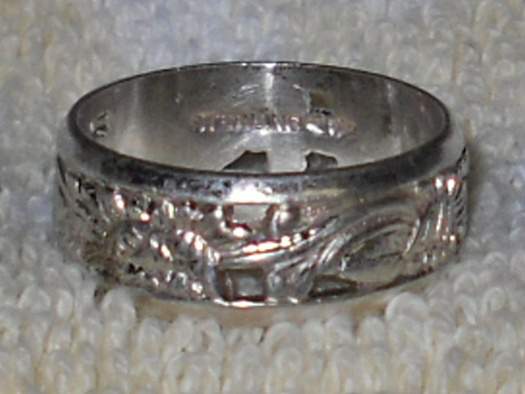 Sterling Ring - Found in park Pickering ON.