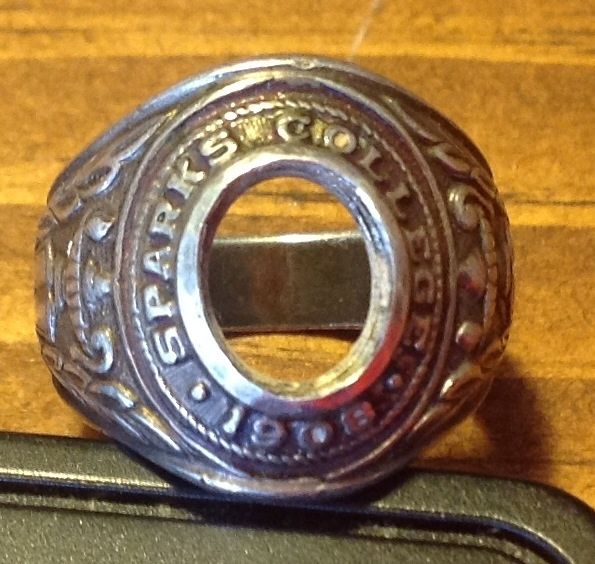 Sterling Silver Class Ring
Sparks College
Found 1976
Columbus AFB, Ms