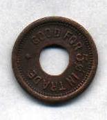 Supposedly, a gambling boat was anchored on a nearby lake in the 30's. This token was dredged from that area along with coins from that time period.