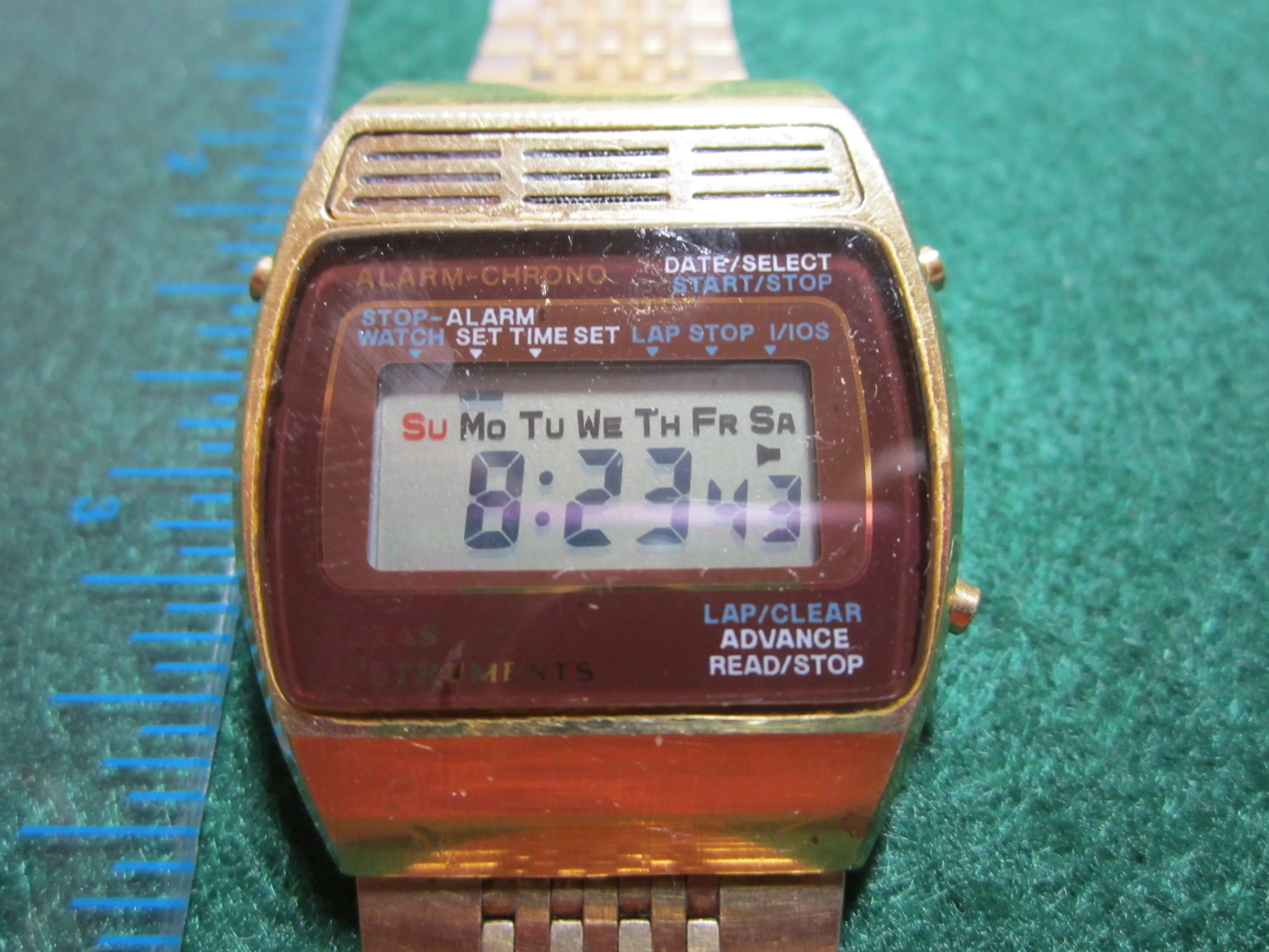 Who made the 2024 first digital watch