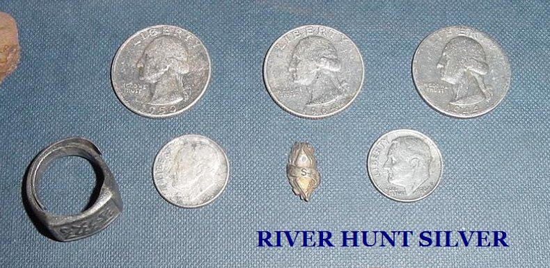 TRIED MY HAND AT RIVER HUNTING A FEW YRS BACK - HIT A SPOT NEAR A BRIDGE THAT THEY HAVE SWAM AT FOR YEARS