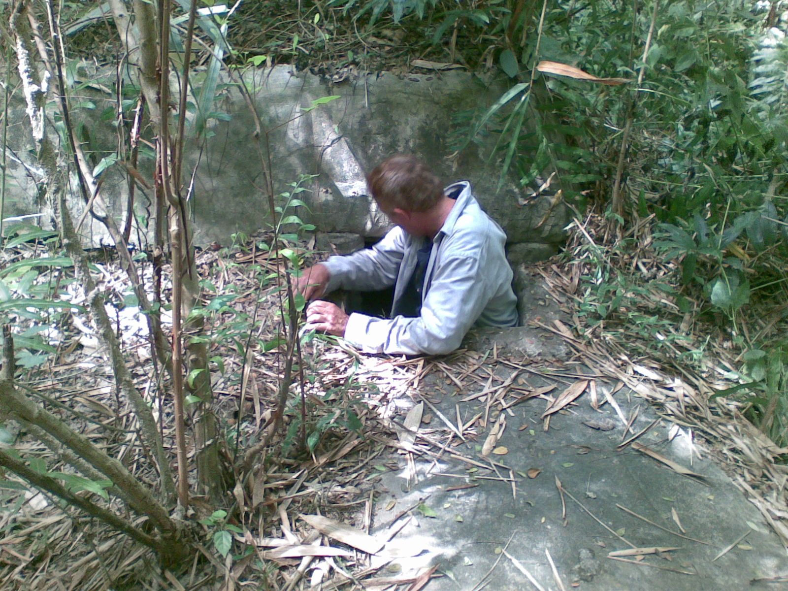 Viet Cong Tunnels.   Mekong Delta.