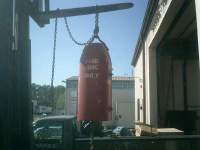 ww2  US 500 pound bomb made into a bell