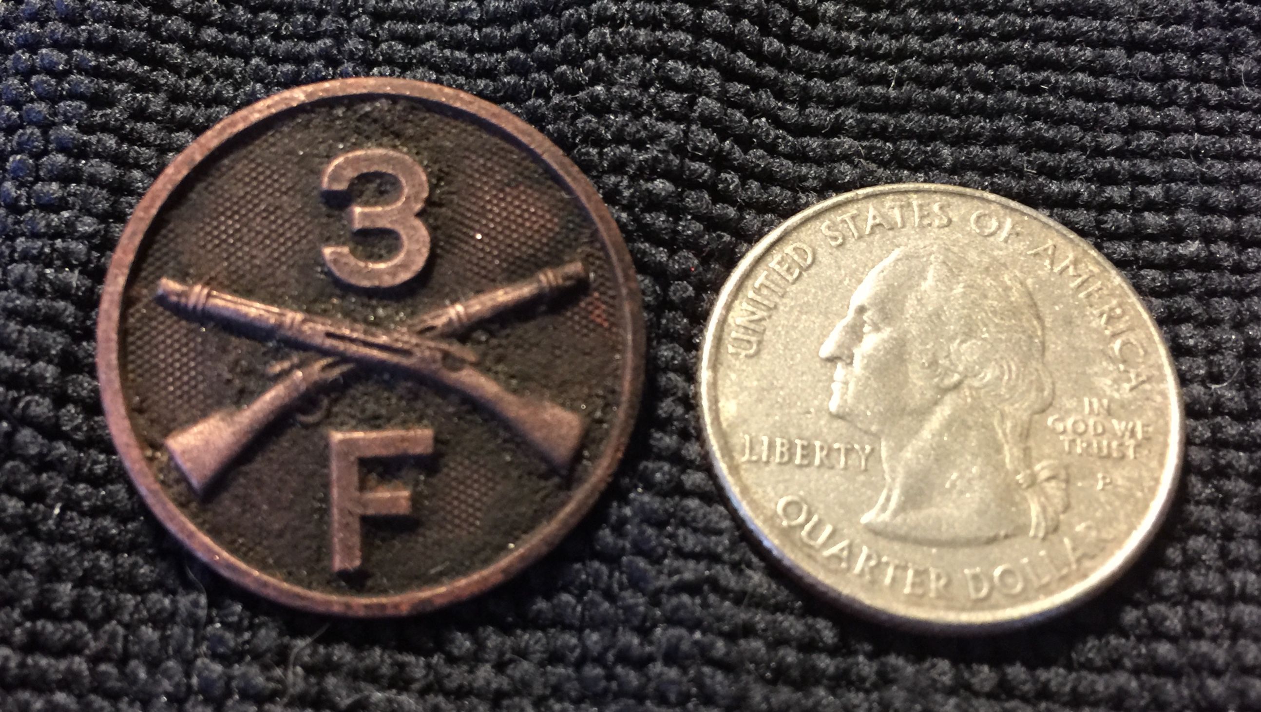 WWI Collar Disc
Found 02/05/19
Columbus, MS