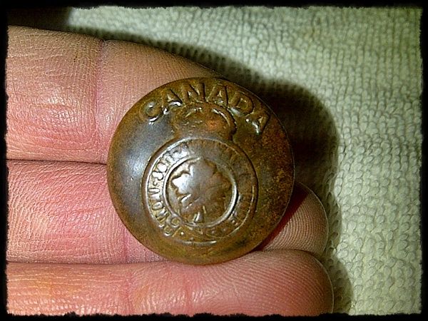 WWI General Service Button